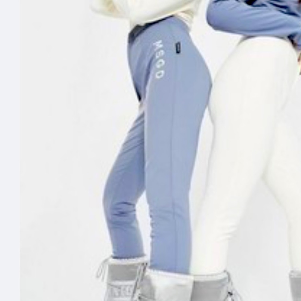 Missguided ski legging in grey blue
